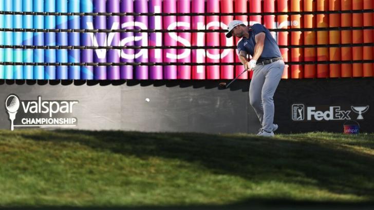 Sam Burns at the Valspar Championship in 2022